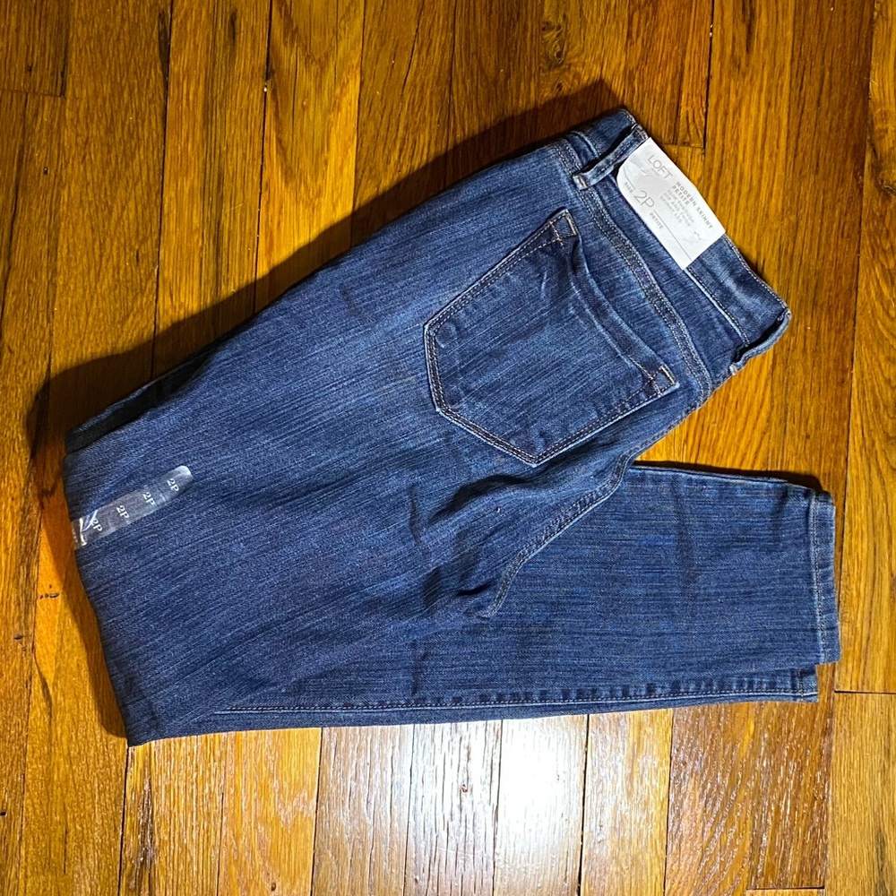 LOFT Outlet modern skinny jeans size 2P